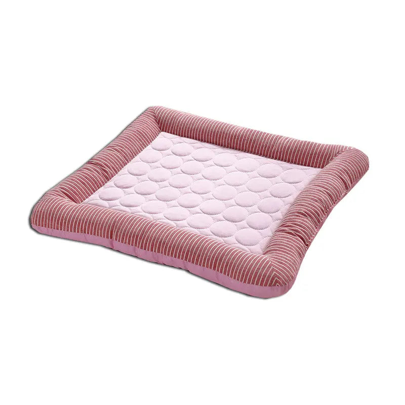 Cooling Pad Bed for Pets – Summer Ice Silk Mat