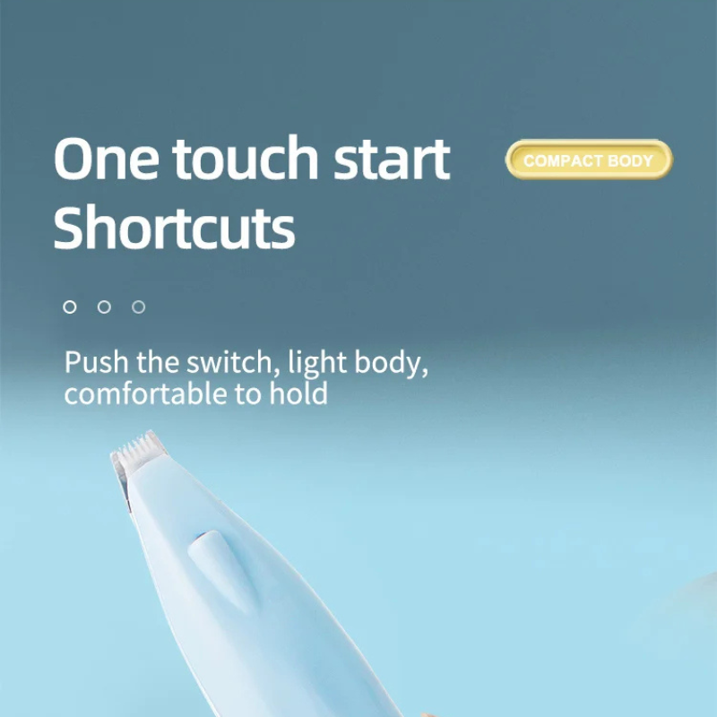 Electric Pet Paw Shaver – Quiet Grooming Trimmer for Cat & Dog Feet