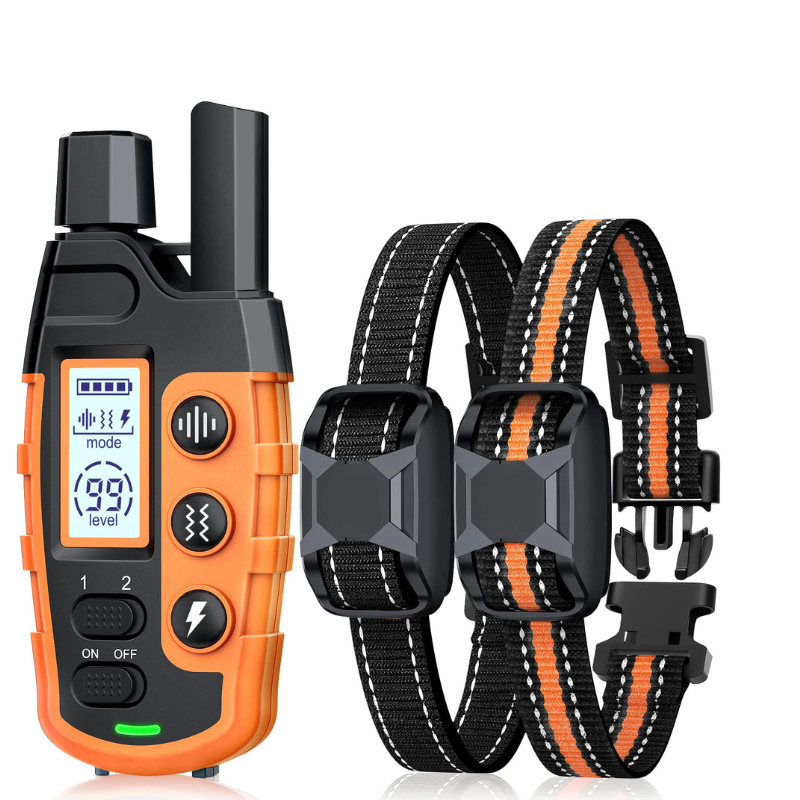 Dog Training Collar – Waterproof with Remote Shock & Vibration