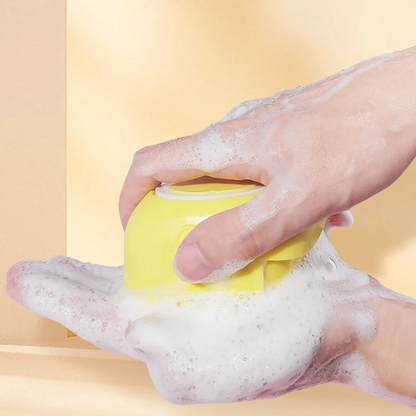 Pet Bathing Brush – Soft Silicone Massage Tool