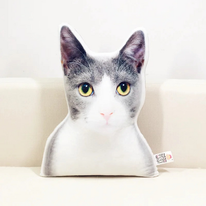 Custom Photo Pet Pillow – Personalized Dog & Cat Picture Cushion