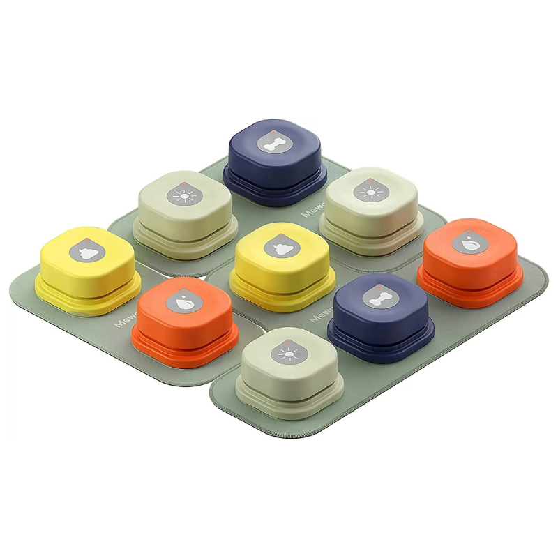MEWOOFUN Dog Talking Buttons for Pet Communication Toy