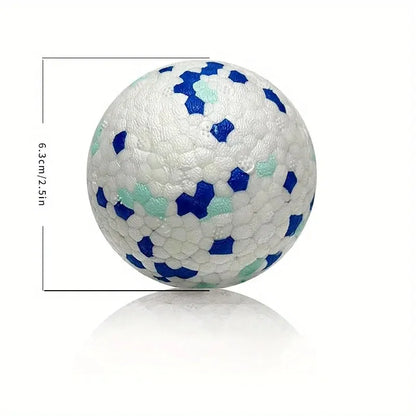 Durable Chew Ball Dog Toy – Interactive Teeth Cleaning Ball