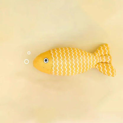 Catnip Fish Toy – Interactive Plush Simulation Fish for Cats & Kittens