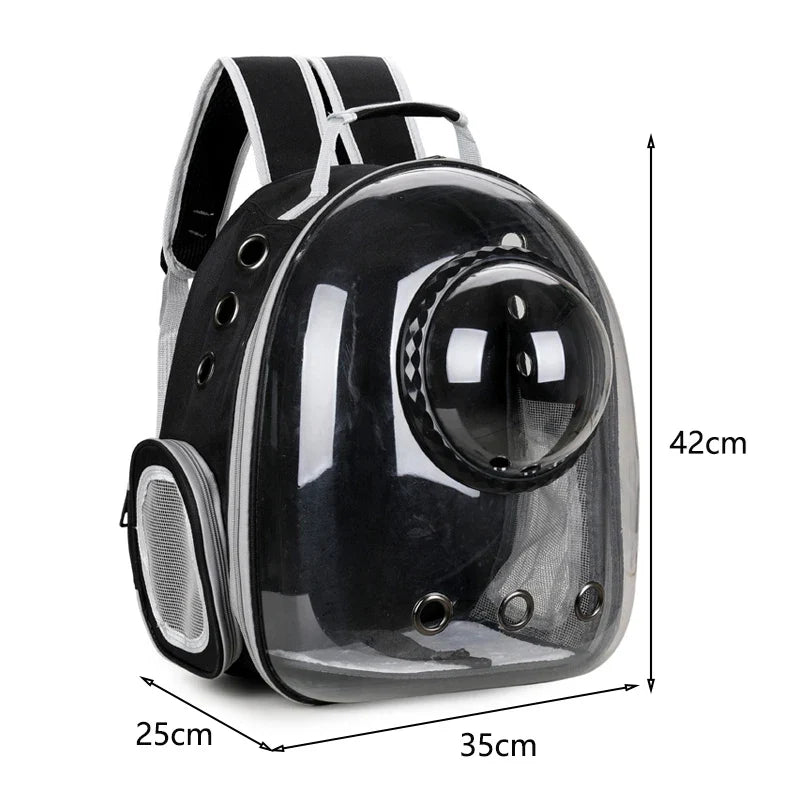 Space Capsule Pet Backpack – Ventilated Travel Carrier