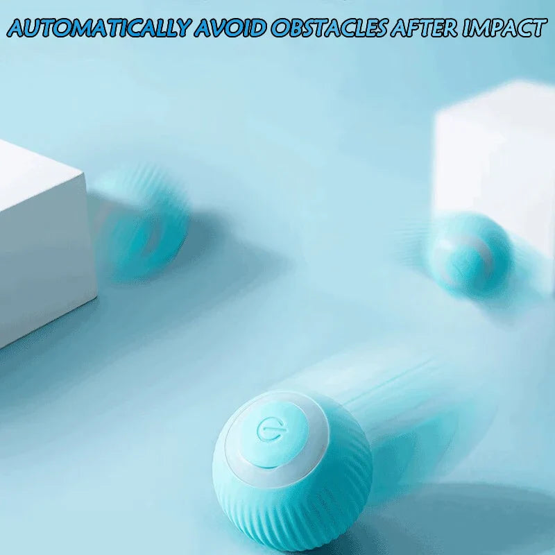2PCS Smart Cat Toys – Auto Rolling Interactive Ball Set
