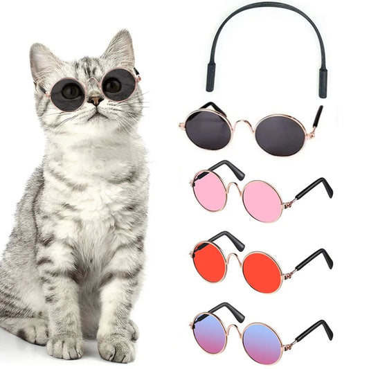 Cat & Dog Sunglasses – UV Protection Pet Photo Props