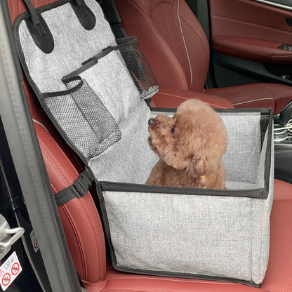 Dog Car Booster Seat – Front Seat Pet Carrier