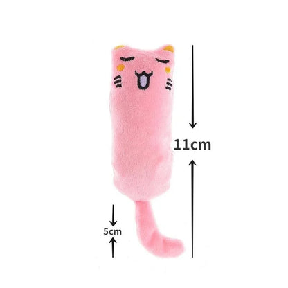 Rustle Sound Catnip Plush Pillow – Cute Cat Chew & Play Toy