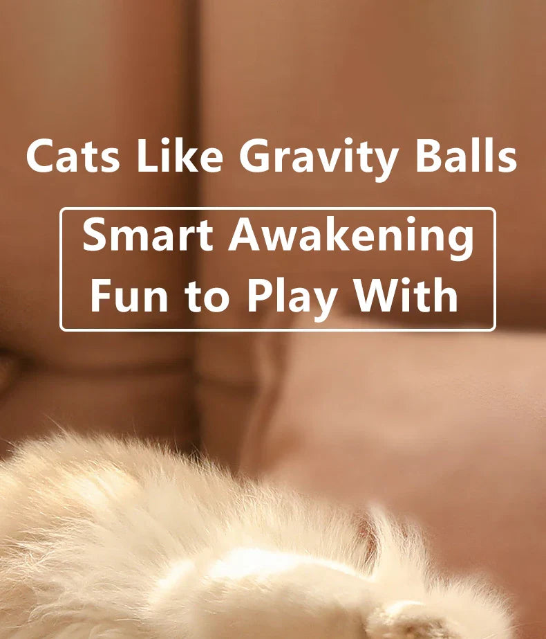 2PCS Smart Cat Toys – Auto Rolling Interactive Ball Set