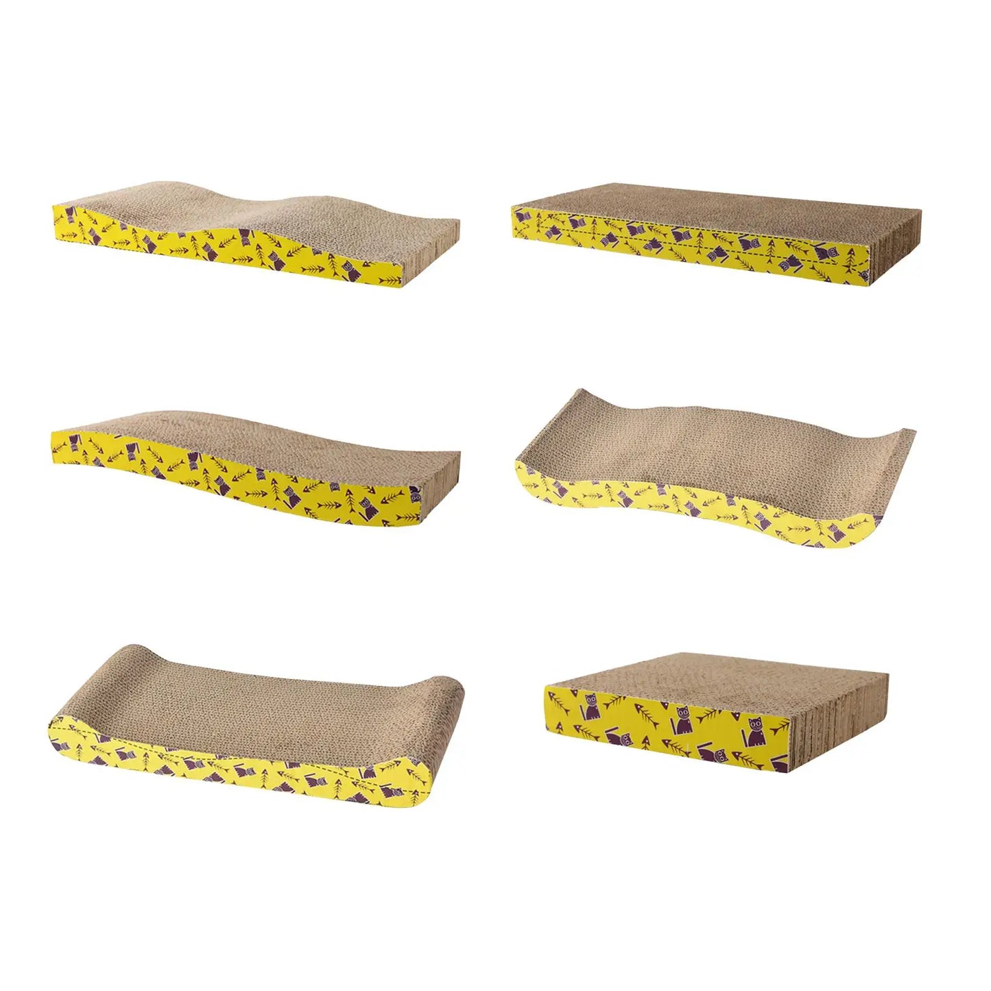 Cat Scratching Board Bed – Cardboard Scratch Pad & Nest for Cats