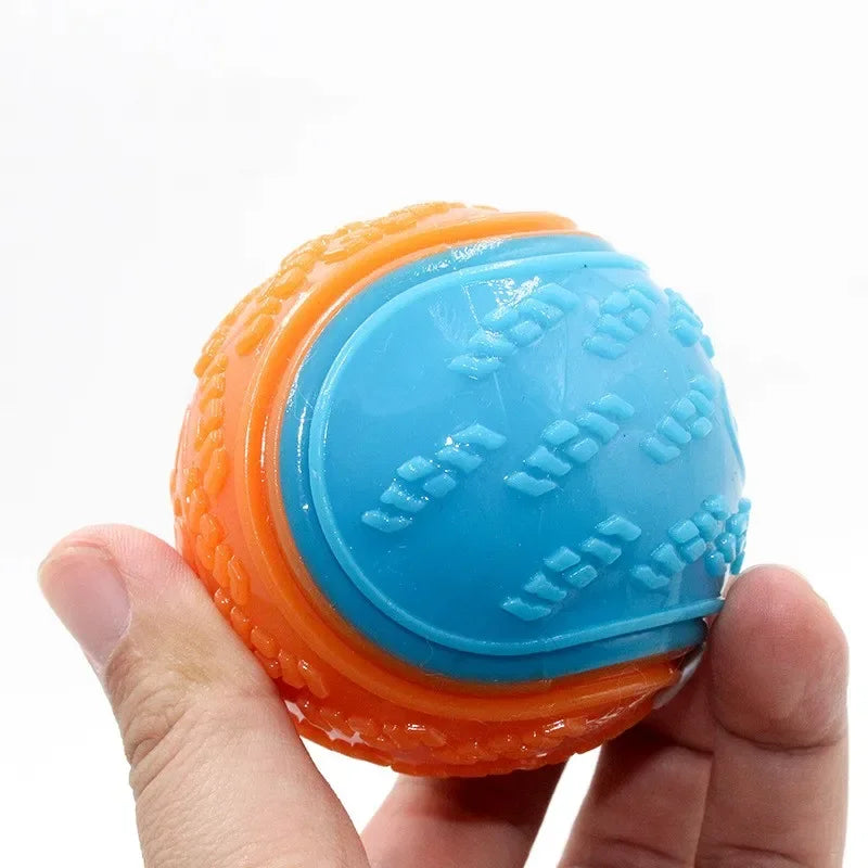 6Pcs Squeaky Dog Balls – Interactive Chew Toys for Dogs