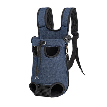 Adjustable Pet Backpack Carrier for Cats & Small Dogs