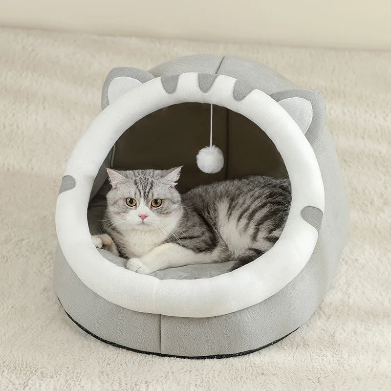Cat Cave Bed – Washable Cat Bed & Cozy Hideaway