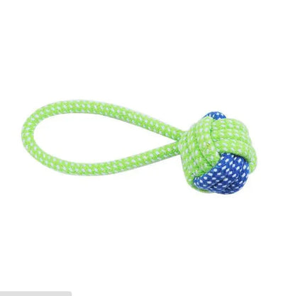 Interactive Cotton Rope Dog Toys for Puppies & Adults