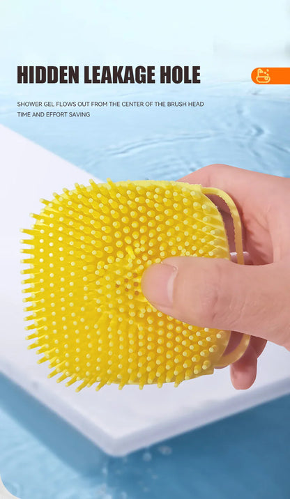 Pet Bathing Brush – Soft Silicone Massage Tool