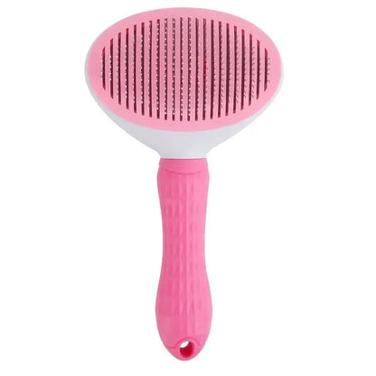 Self-Cleaning Pet Hair Remover Brush – Grooming Comb for Dogs & Cats