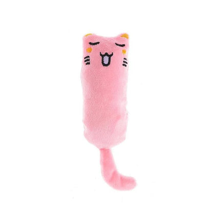 Rustle Sound Catnip Plush Pillow – Cute Cat Chew & Play Toy