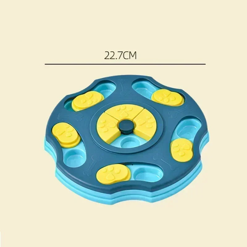 Dog Puzzle Slow Feeder Toy – Interactive Treat Dispenser for Mental Stimulation