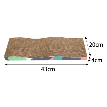 Cat Scratching Board Bed – Cardboard Scratch Pad & Nest for Cats