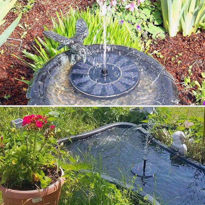 Solar Fountain Pump for Outdoor Pools, Ponds & Gardens – Summer Use