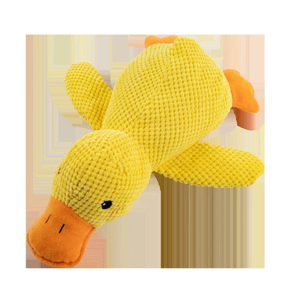 Dog Plush Sleeping Duck – Bite-Resistant & Sound Toy