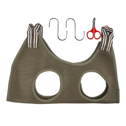 Pet Grooming Hammock for Dogs & Cats – Bath & Nail Cutting Restraint Bag