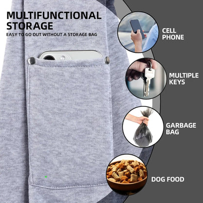 Cotton Dog Sling Carrier – Crossbody Travel Bag