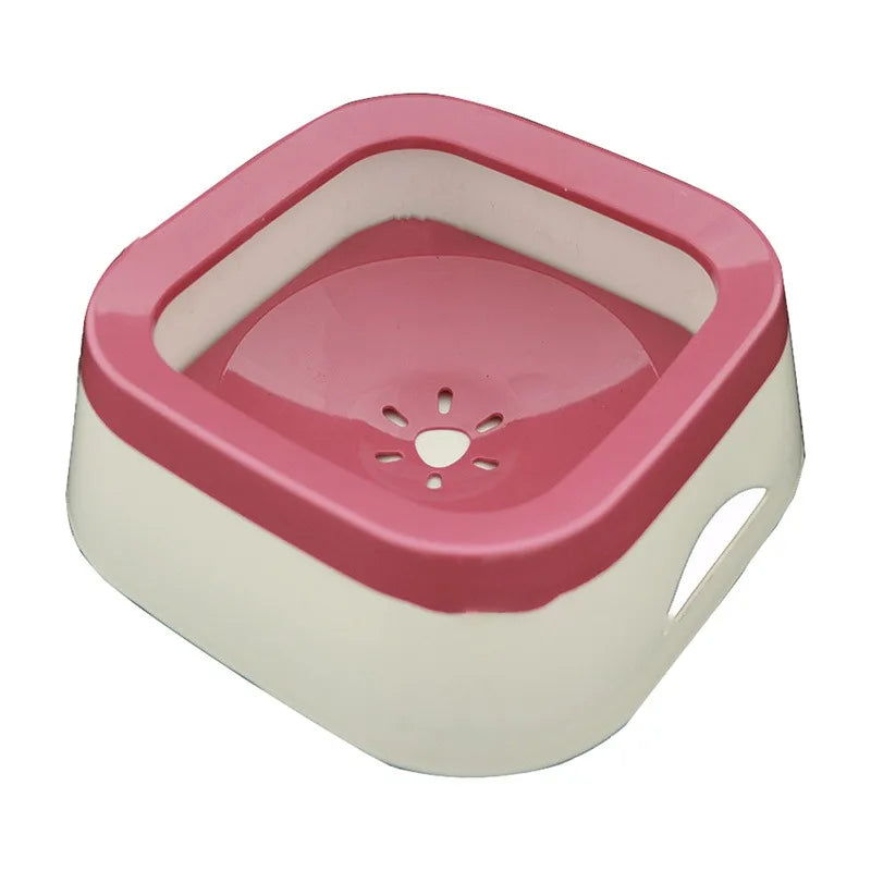 Anti-Splash Dog Water Bowl 1L – Large Non Spill Water Bowl for Dogs