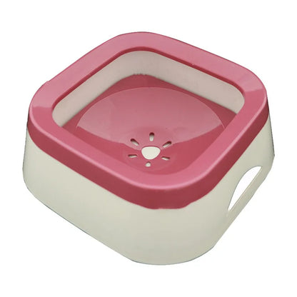Anti-Splash Dog Water Bowl 1L – Large Non Spill Water Bowl for Dogs